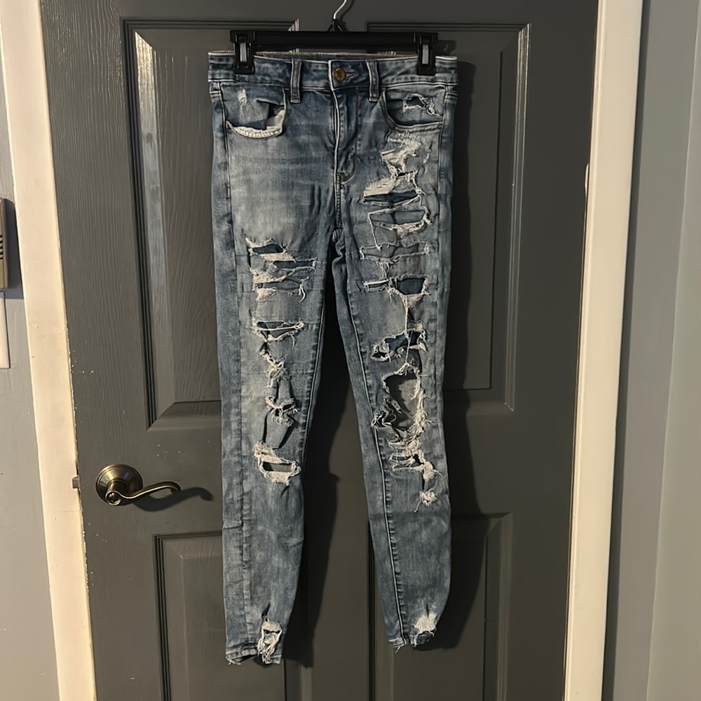 American Eagle women’s Ne(x)t Level Stretch Jeans, size 6